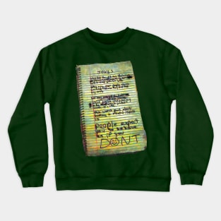 Joke Book Crewneck Sweatshirt